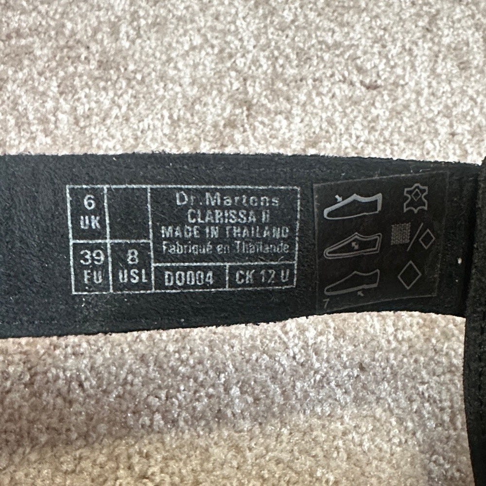 Dr. Martens Clarissa II Black Patent Leather Sandals - Picture 8 of 9